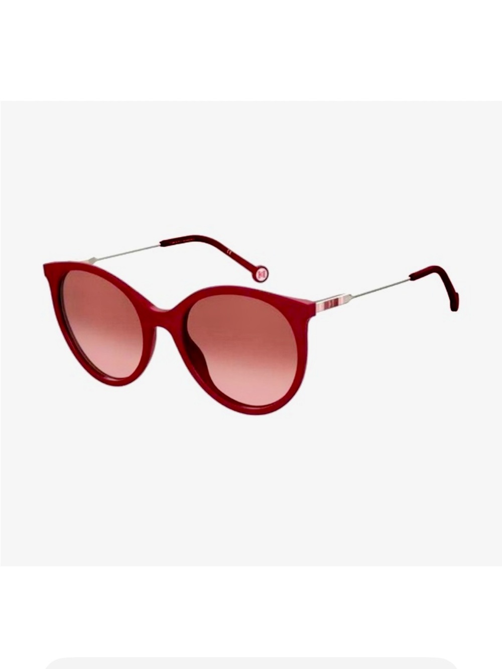 Carolina Herrera CH 0069/S Unisex Sunglasses Merlot Acetate Frame NWOT